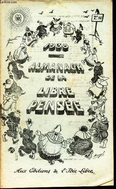 ALMANACH DE LA LIBRE PENSEE - 1938.
