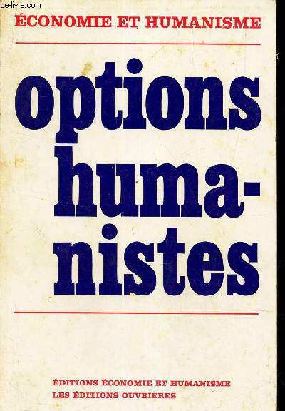 OPTIONS HUMANISTES