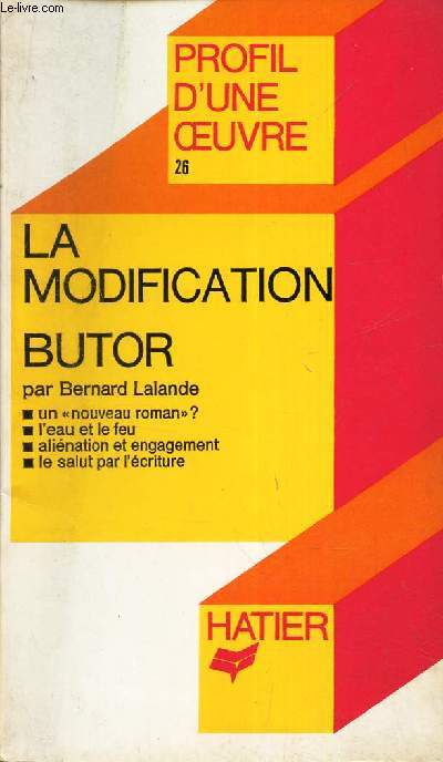 LA MODIFICATION BUTOR - / N28 DE 