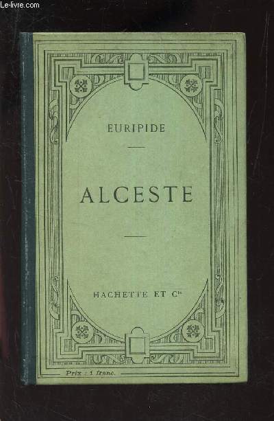 ALCESTE -TEXTE GREC.