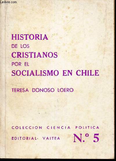 HISTORIA DE LOS CRISTIANOS POR EL SOCIALISMO EN CHILE.