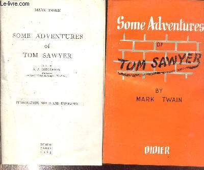 SOME ADVENTURES OF TOM SAWYER - COLLECTION THE RAINBOW LIBRARY N38.