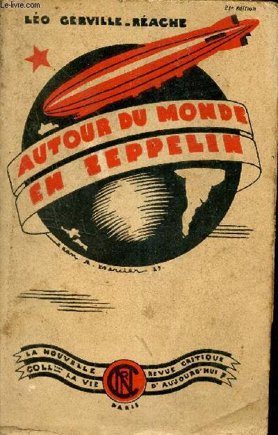 Autour du monde en Zeppelin - Collection la vie d'aujourd'hui n7.