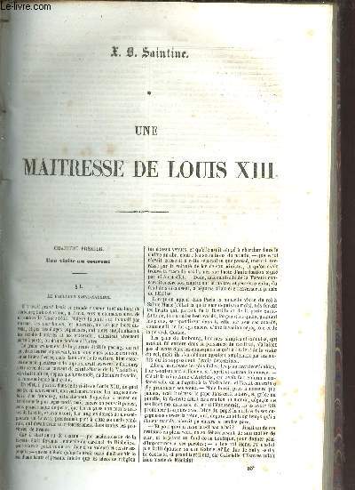Une matresse de Louis XIII.