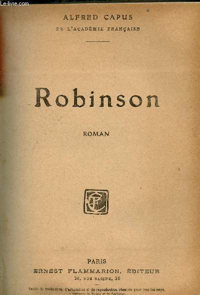 Robinson - Roman.