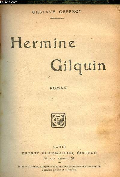 Hermine Gilquin - Roman.