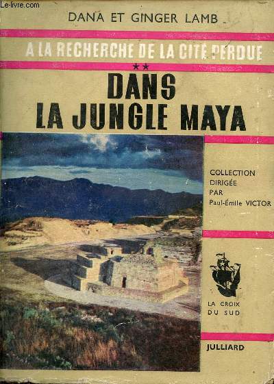 A la recherche de la cit perdue - Tome 2 : Dans la jungle Maya - Collection La Croix du Sud.