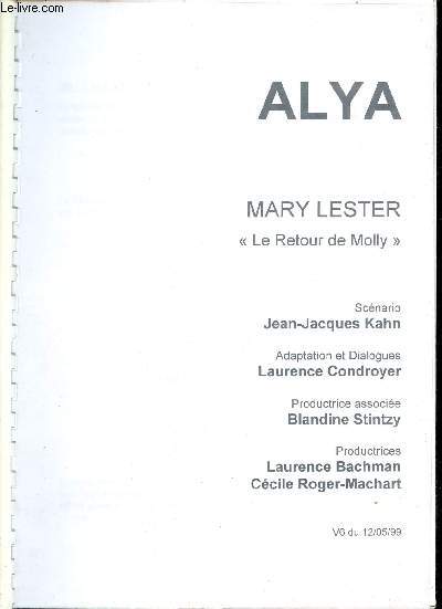 Alya - Mary Lester 
