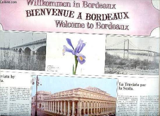 Willkommen in Bordeaux - Bienvenue  Bordeaux - Welcome to Bordeaux - n2 1er anne mars 1978 -