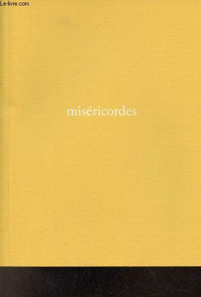 Misricordes - Penses dominicaines offertes  la mditation.