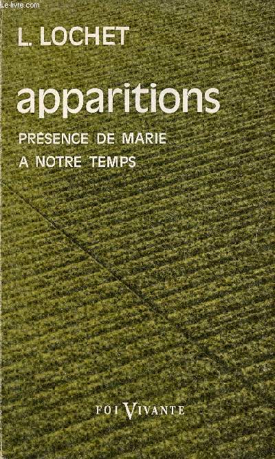 Apparitions - 3e dition - Collection Foi Vivante n58.
