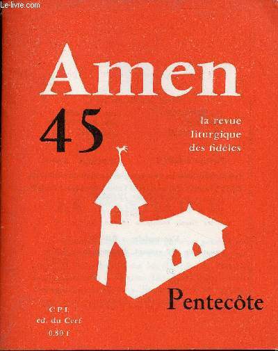 Amen n45 - Pentecte
