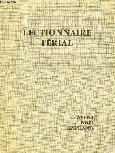 Lectionnaire frial - Avent, Nol, Epiphanie.