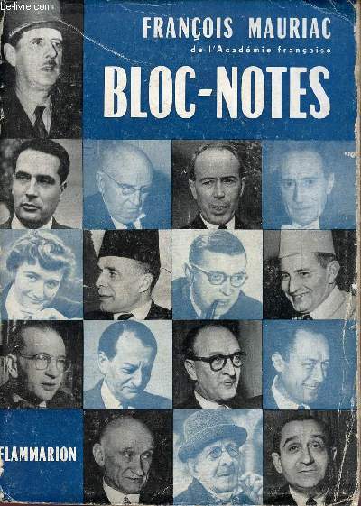Bloc-Notes 1952-1957.