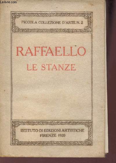 Raffaello le stanze - Piccola collezione d'arte n2.