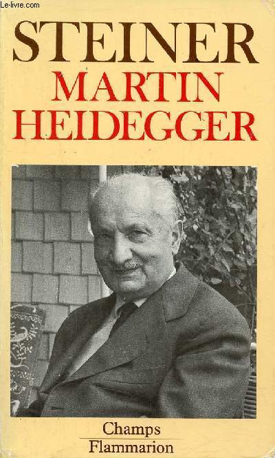 Martin Heidegger - Collection Champs n174.