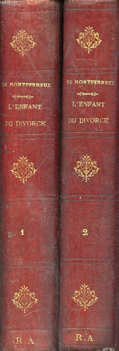 L'enfant du divorce - En 2 tomes - Tomes 1 + 2.