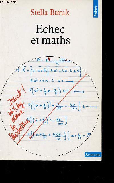 Echec et maths - Collection Points Sciences n11.