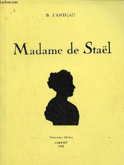 Madame de Stal - 2e dition.