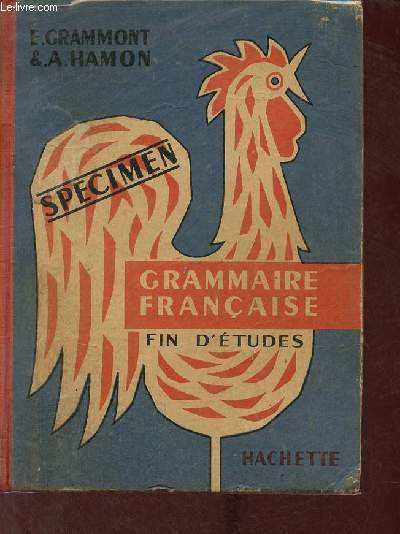 Grammaire franaise classes de fin d'tudes - Specimen.