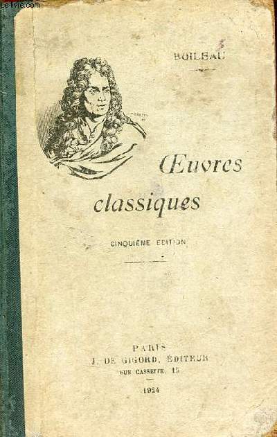 Oeuvres classiques - 5e dition.