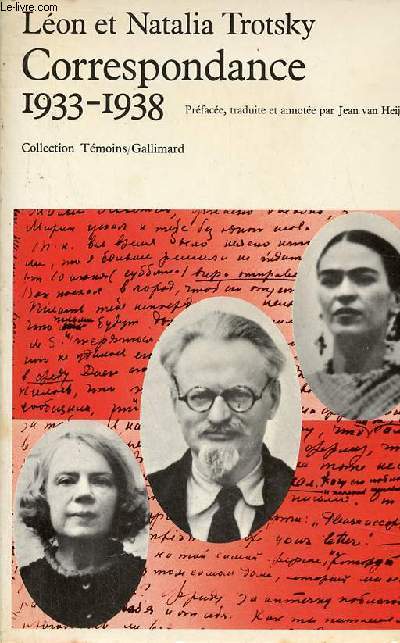 Correspondance 1933-1938 - Collection Tmoins.