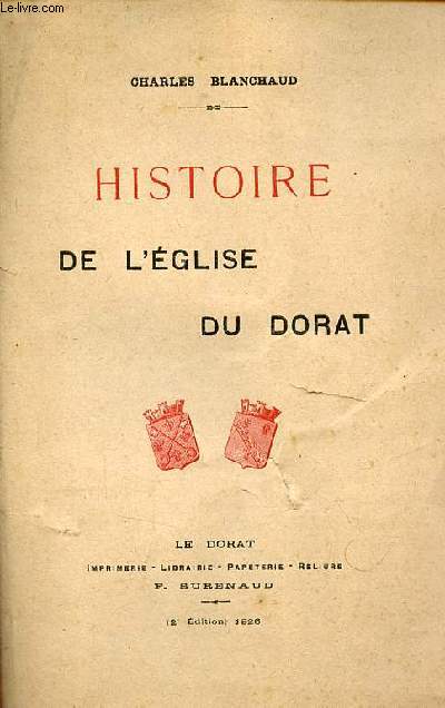 Histoire de l'glise du Dorat.