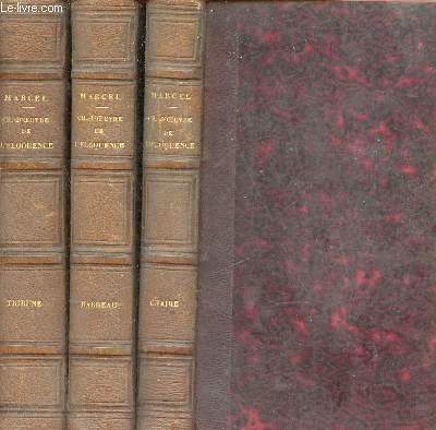 Chefs d'oeuvre de l'loquence Franaise et de la tribune anglaise - 3 Volumes : Barreau et acadmie + Chaire + Tribune - 5e dition.