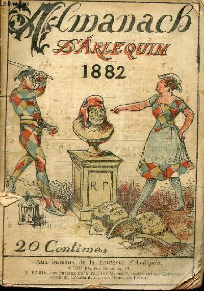 Almanach d'Arlequin 1882.