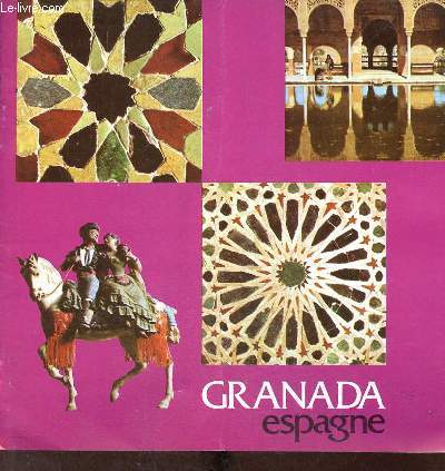 Brochure Granada Espagne.