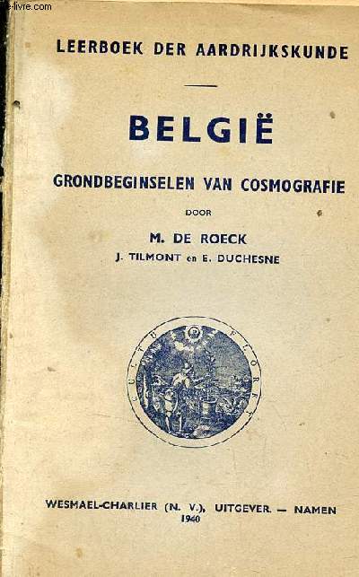 Belgi grondbeginselen van cosmografie - Leerboek der aardrijkskunde.