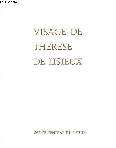 Visage de Thrse de Lisieux.