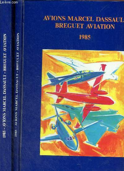 Coffret : Avions Marcel Dassault Breguet aviation 1985.