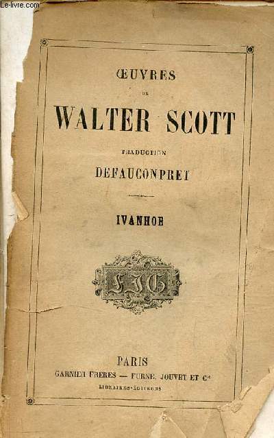 Oeuvres de Walter Scott - Ivanho.