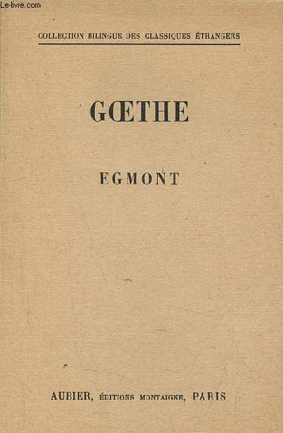 Egmont - Collection bilingue des classiques trangers.