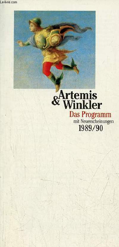 Artemis & Winkler das programm mit neuerscheinungen 1989/90.