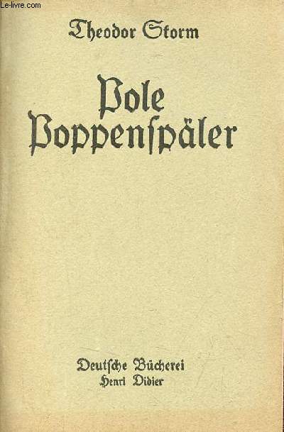 Pole Poppenspler - Deutsche Bcherei.