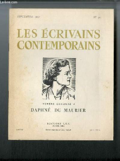 Les crivains contemporains n 30 - Daphn du Maurier par Lonce Peillard, Le bouc missaire