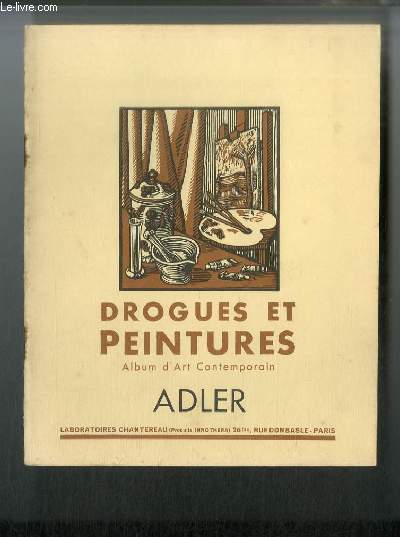 Drogues et peintures n 46 - Jules Adler par Gaston Varenne, Les haleurs, Mre, Printemps de Paris, Le banc, Soupe des pauvres