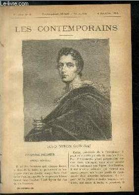 Lord Byron (1788-1824). LES CONTEMPORAINS N8