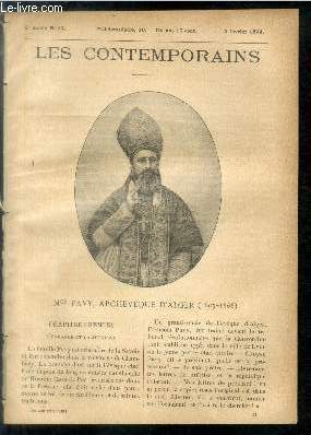 Mgr Pavy, archevque d'Alger (1805-1866). LES CONTEMPORAINS N17
