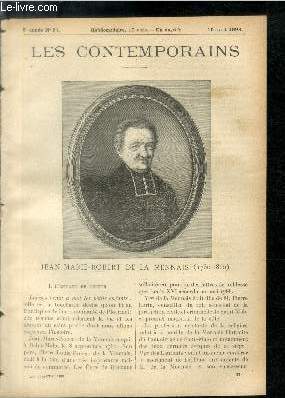 Jean-Marie-Robert de la Mennais (1780-1860). LES CONTEMPORAINS N27