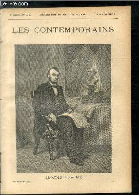 LINCOLN (1809-1865). LES CONTEMPORAINS N105