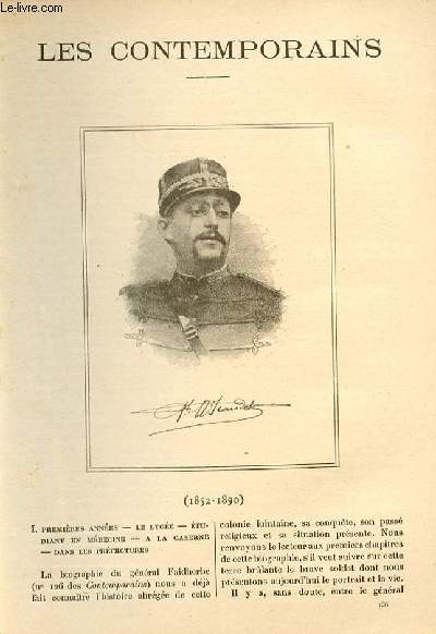 Commandant Jeandet. (1852-1890). LES CONTEMPORAINS N136