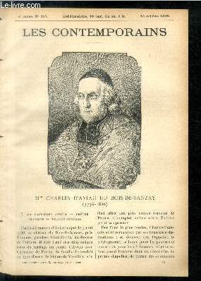 Mgr Charles d'Aviau du Bois de Sanzay (1736-1826). LES CONTEMPORAINS N157