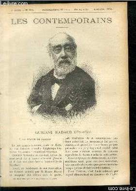 Gustave Nadaud (1820-1893).LES CONTEMPORAINS N208