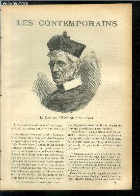Le cardinal Newman (1801-1890). LES CONTEMPORAINS N317