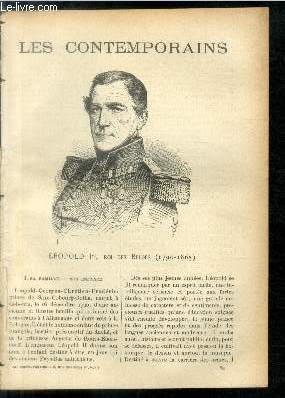 Lopold 1er, roi des Belges (1790-1865). LES CONTEMPORAINS N319
