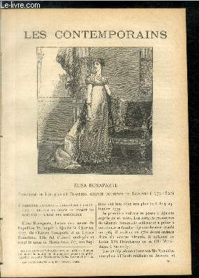 Elisa Bonaparte, princesse de Lucques et Piombino, grande duchesse de Toscane (1777-1820). LES CONTEMPORAINS N 604