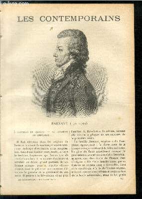 Barnave (1761-1793). LES CONTEMPORAINS N 651